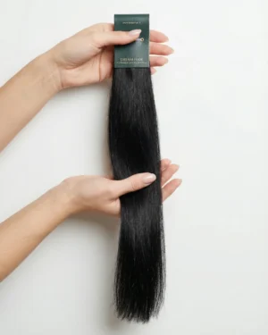 Natūralios plaukų sruogos su keratino kapsule #1