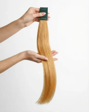 Natūralios plaukų sruogos su keratino kapsule #14