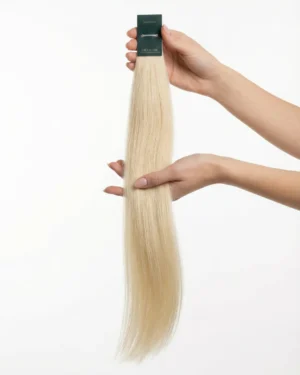 Natūralios plaukų sruogos su keratino kapsule #60