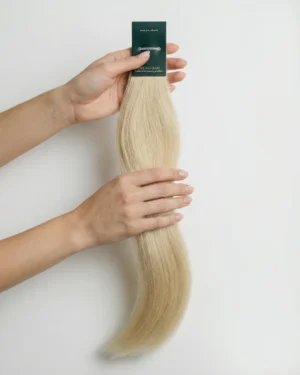 Natūralios plaukų sruogos su keratino kapsule #24