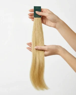 Natūralios plaukų sruogos su keratino kapsule #9