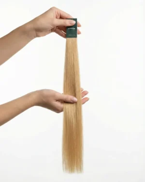 Natūralios plaukų sruogos su keratino kapsule #8.0