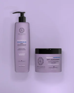 Kera Queen’s Duo Ritual Kit Silver Blue – Tobulas šaltas atspalvis ir intensyvi priežiūra